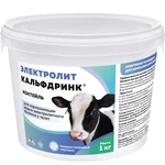 Электролит Кальфдринк 1 кг чем лечить понос у телят, коктейль для телят, диарея у телят